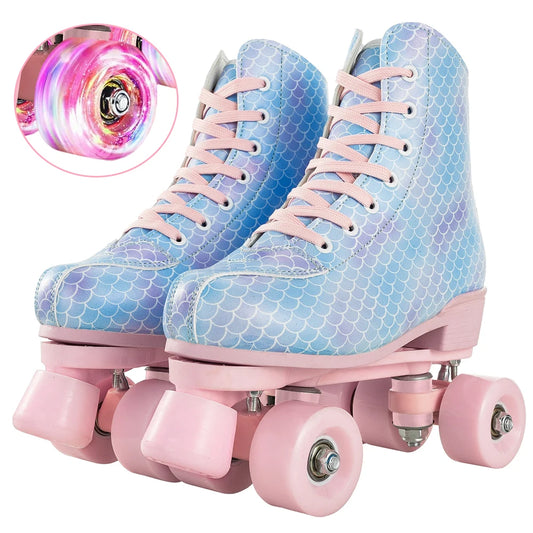 Beginner Stylish Dance Quad Roller Skates