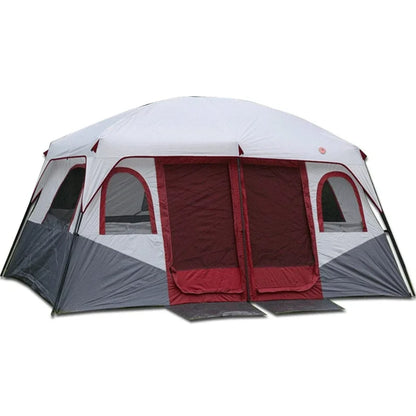 Outdoor 2 Bedrooms Family Camping Tent (6 -12 People)