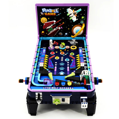 DIY Puzzle Assembly Building Block Bricks - Pinball Table Model
