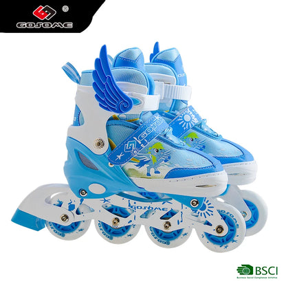 Kids Aggressive Adjustable Inline Roller Skates