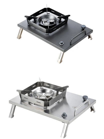 7800W High Power Stainless Steel Outdoor Camping  IGT Gas Stove Table Burner