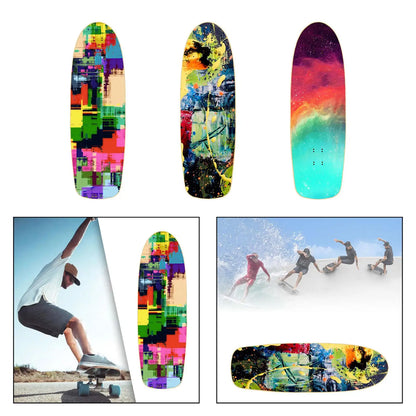 DIY Replacement Beginner Wooden Skateboard Deck