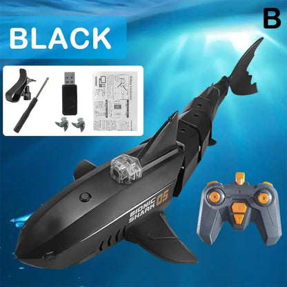Children's RC Submarine Underwater Boat With 480p Camera  - Shark
