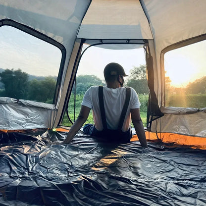 5 - 6 Persons Family Waterproof Pop Up Camping Tent