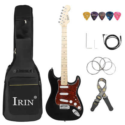 IRIN 39 Inch 21 Frets Electric 6 String Guitar Set