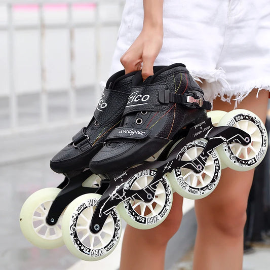 Carbon Fiber Outdoor Inline Racing Speed Skates