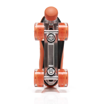 Professional Indoor/Outdoor Quad Roller Skates - Black