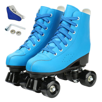 Indoor/Outdoor Classic Quad Roller Skates