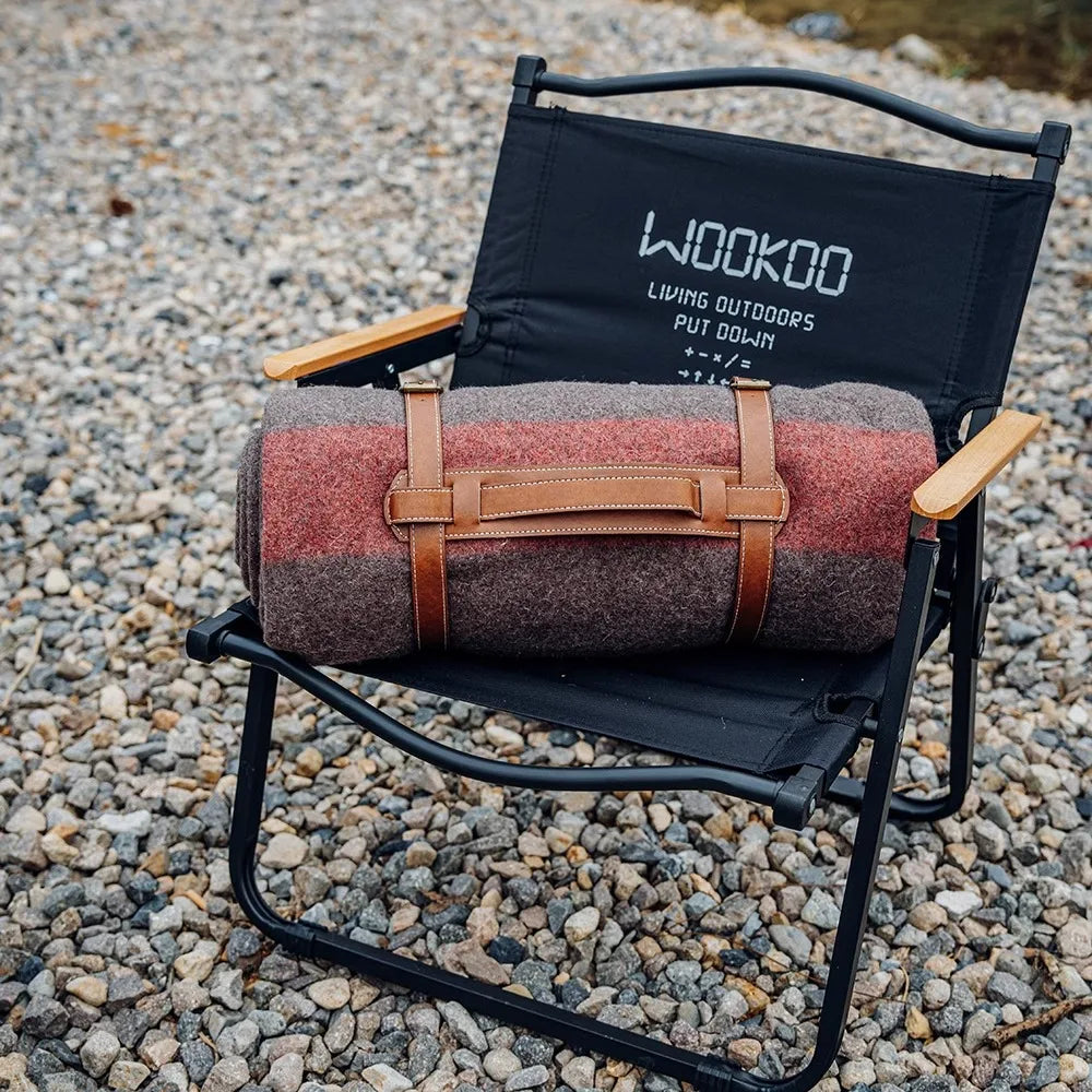 Wool Blanket for Hiking and Mountaineering, Warm and Cold Proof, Swiss Military Edition