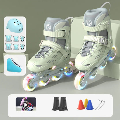Outdoor 4 Wheels Free Style  Inline Roller Skates