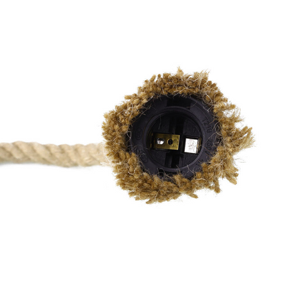 Industrial Pendant Light Cord Kit Twisted Rope E26 Socket~1235