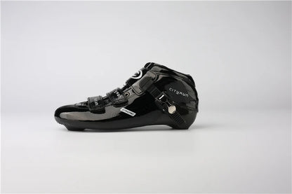 Advanced Carbon Fiber Inline Speed Skates - 7075 Alloy CNC Frame |  85A Durable PU 110mm 100mm 90mm Roller Wheels