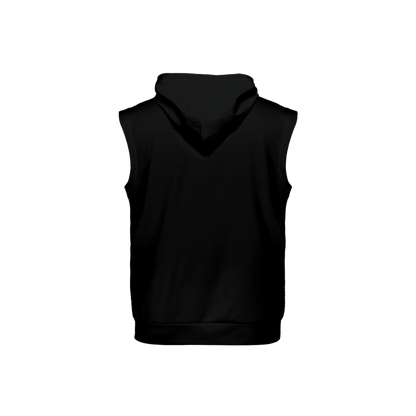 Unisex Regular Fit Sleeveless Pullover Hoodie
