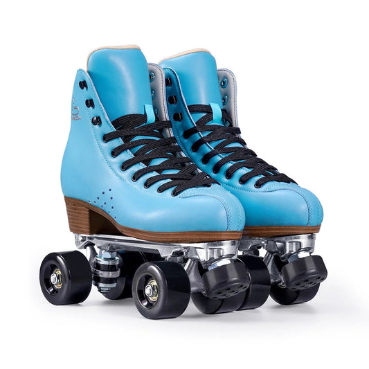 Colorful Solid Color Classic Boot Style Indoor/Outdoor Quad Roller Skates