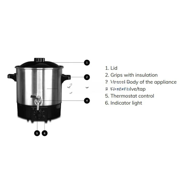 9L Soy Melter Pot Wax Melting Candle Making