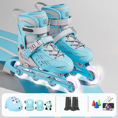 Outdoor 4 Wheels Free Style  Inline Roller Skates