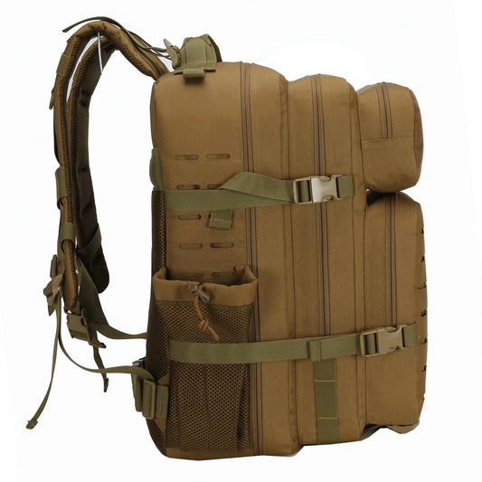 Outdoor Hiking Rucksack Backpack with Dual Cup Holder