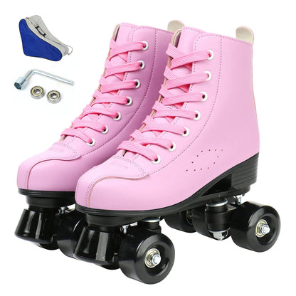 Indoor/Outdoor Classic Quad Roller Skates