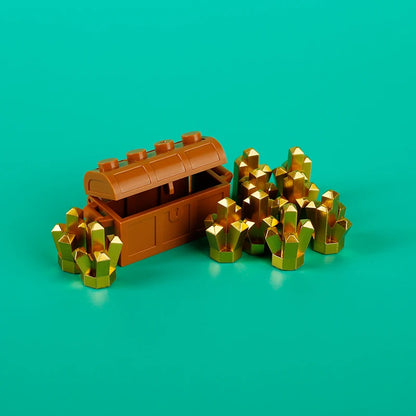 Miniature recreational block toy pieces