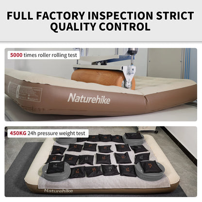 Naturehike 1 Person Outdoor Inflatable Sleeping Mattress With Pump