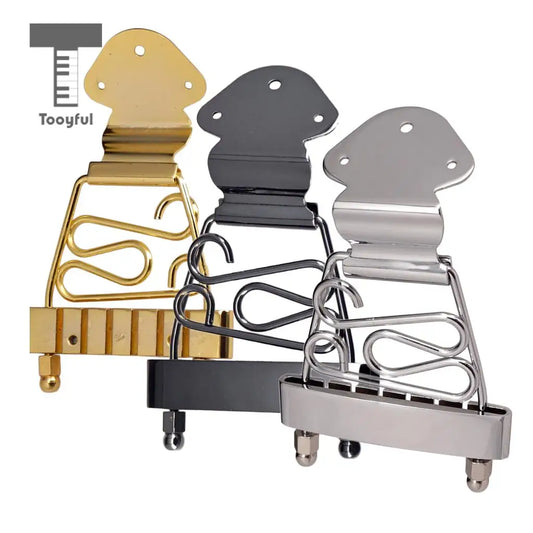 Tooyful Trapeze Tailpiece Deluxe for 6-String Hollow & Semi Hollow Archtop Jazz Guitar