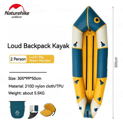 Naturehike 1-2 Person Inflatable Rowing Boat
