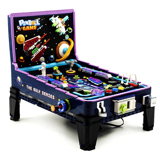 DIY Puzzle Assembly Building Block Bricks - Pinball Table Model