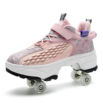Cartoon Roller Sneakers (Heelys)