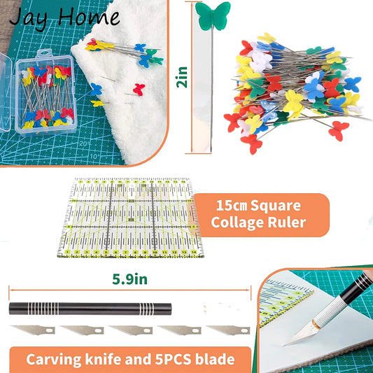 42PCS Rotary Cutter Set