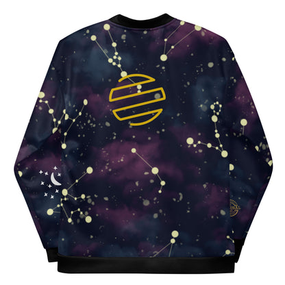 Original Era "Timeless" Constellations Unisex Bomber Jacket