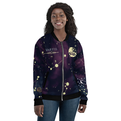 Original Era "Timeless" Constellations Unisex Bomber Jacket