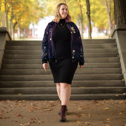 Original Era "Timeless" Constellations Unisex Bomber Jacket