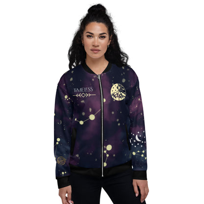 Original Era "Timeless" Constellations Unisex Bomber Jacket