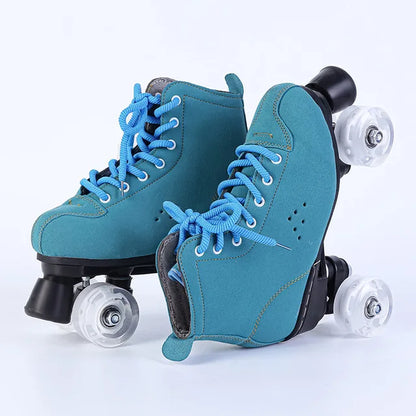 Indoor/Outdoor Classic Quad Roller Skates