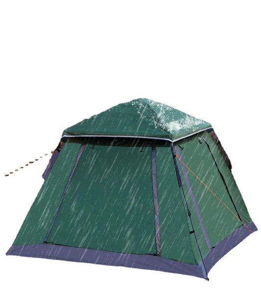 4-5 Person Quick Opening Camping Tent