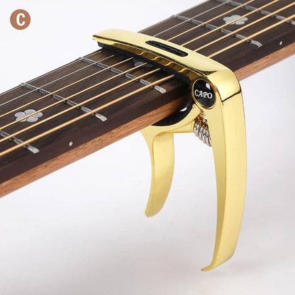 Metal Guitar Capo for Acoustic/Electric/Classic Trigger Change Tune Key Clamp