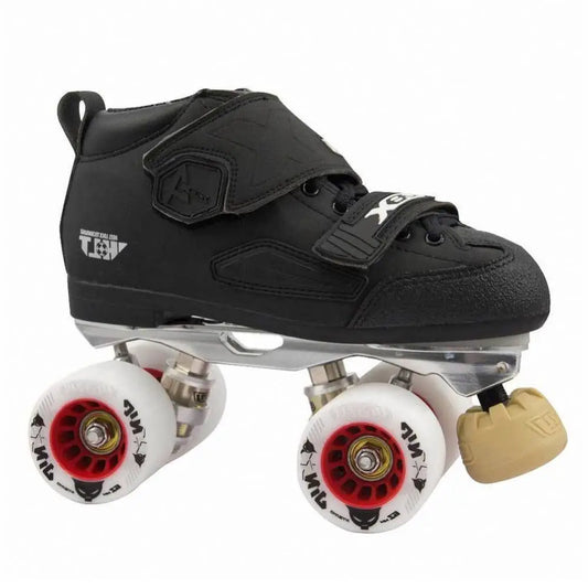 Breathable Mesh Lining Derby Quad Roller Skates