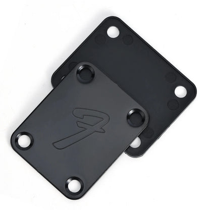 Vintage-Style Electric Guitar Neck Plate With Screws (Fits Most Guitars)