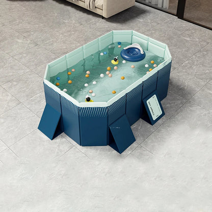 1.85m Foldable Non-Inflatable Outdoor Swimming Pool Frame (196x107x45)cm