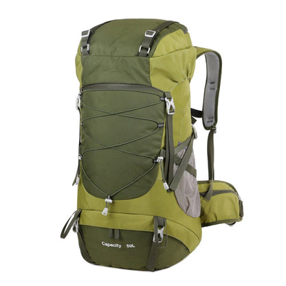 WESTTUNE 50L Multifunctional Hiking Backpack with Rain Cover