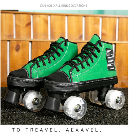 Women's Classic Sneaker Quad Roller Skates