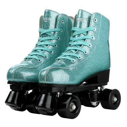 Polyurethane Flash Quad Roller Skates