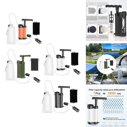 Lightweight and Compact Emergency Water Filtration