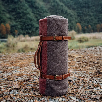 Wool Blanket for Hiking and Mountaineering, Warm and Cold Proof, Swiss Military Edition