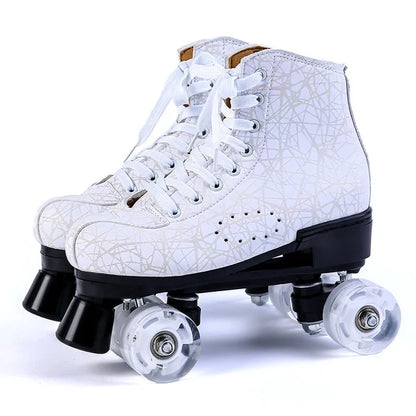 Indoor/Outdoor Classic Quad Roller Skates