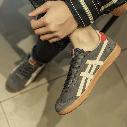Men's Genuine Leather Casual Retro Flats