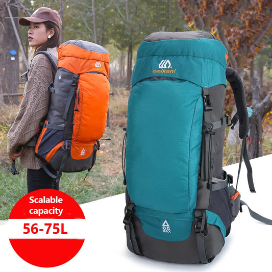 65L Large Capacity Camping Backpack