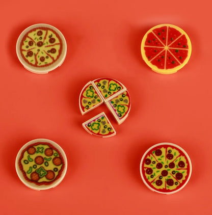 Miniature recreational block toy pieces