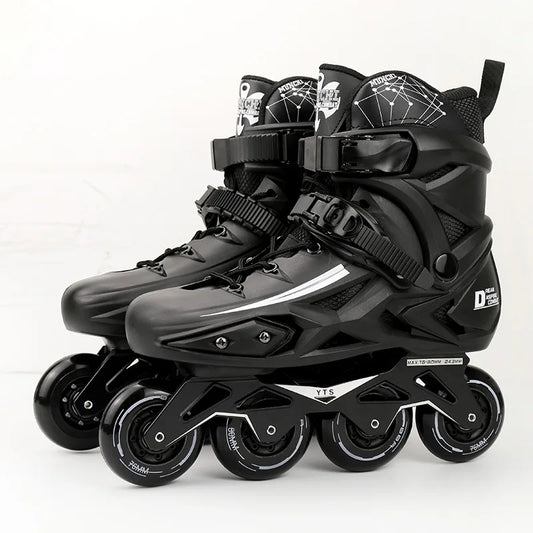 Slalom Professional 4 Wheels Free Skating Adult Inline Roller Skates