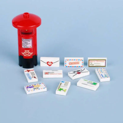 Miniature recreational block toy pieces